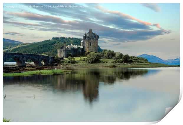 Eilean Donan Castle Scotland  Print by Tom McPherson