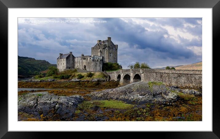 Eilean Donan Castle Scotland Framed Mounted Print by Tom McPherson