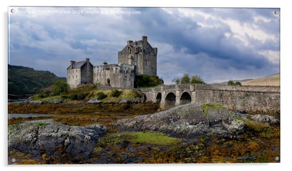 Eilean Donan Castle Scotland Acrylic by Tom McPherson