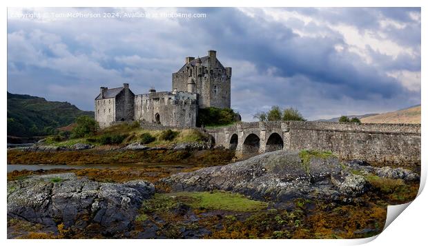 Eilean Donan Castle Scotland Print by Tom McPherson