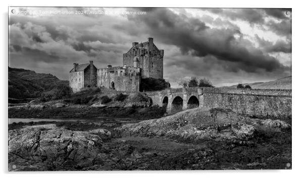 Eilean Donan Castle Scotland  Acrylic by Tom McPherson