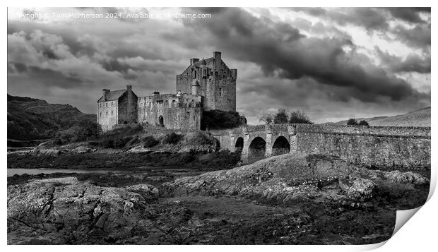 Eilean Donan Castle Scotland  Print by Tom McPherson