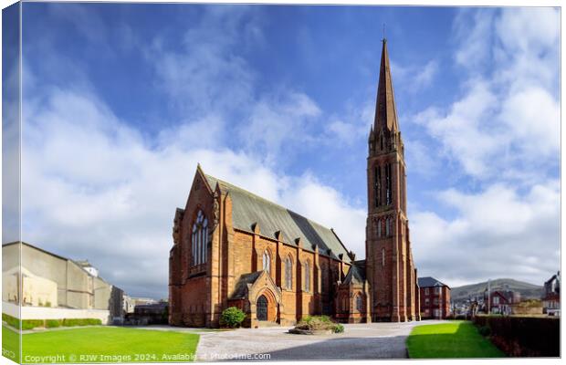 Largs Clark Memorial Church Canvas Print by RJW Images