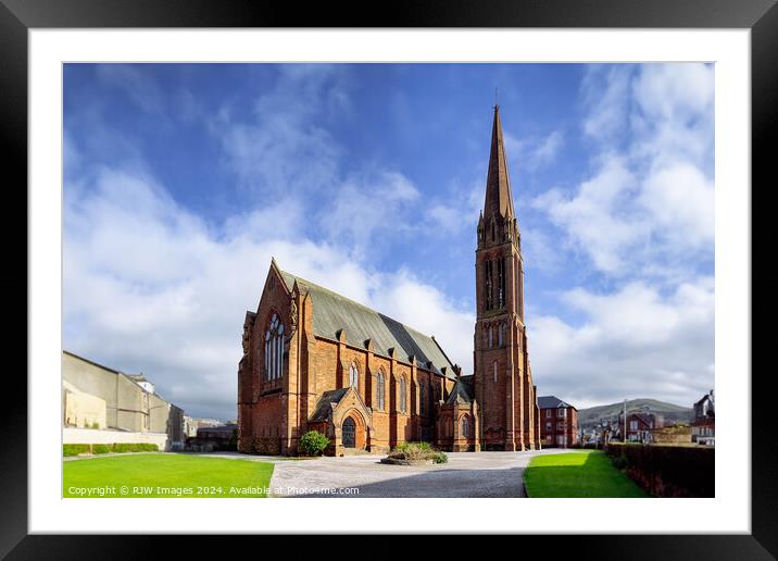 Largs Clark Memorial Church Framed Mounted Print by RJW Images