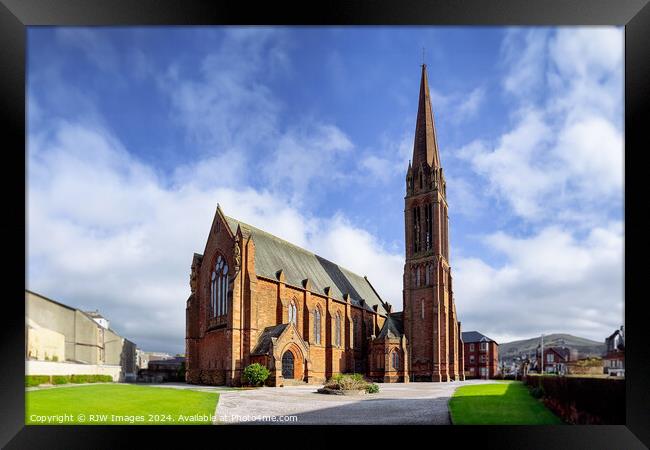 Largs Clark Memorial Church Framed Print by RJW Images