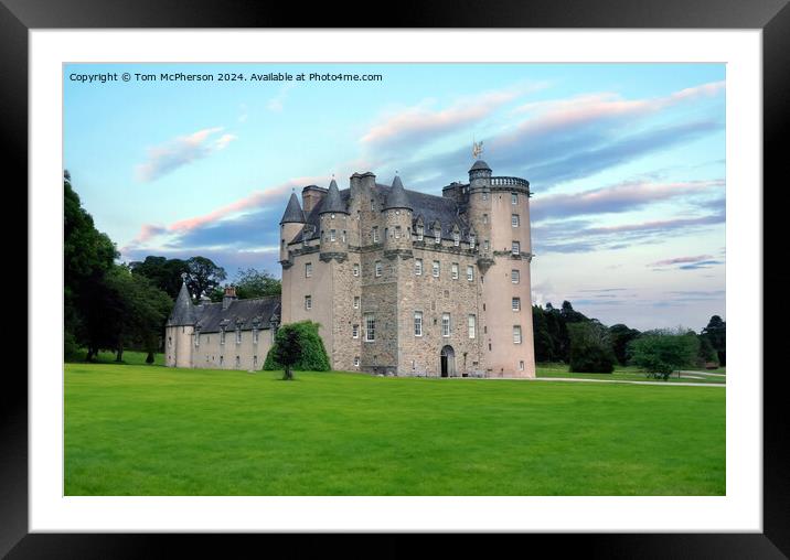 Castle Fraser  Framed Mounted Print by Tom McPherson