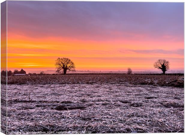 Shepherds Warning Canvas Print by Ian Donaldson