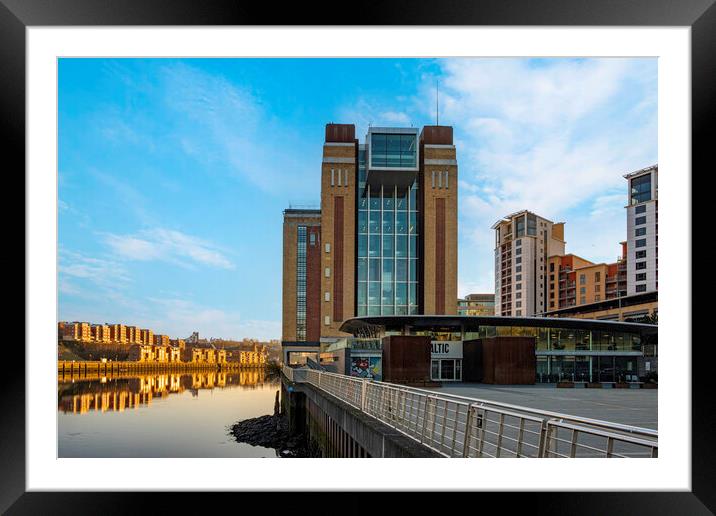 The Baltic Gateshead Quays Framed Mounted Print by Steve Smith