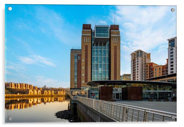 The Baltic Gateshead Quays Acrylic by Steve Smith