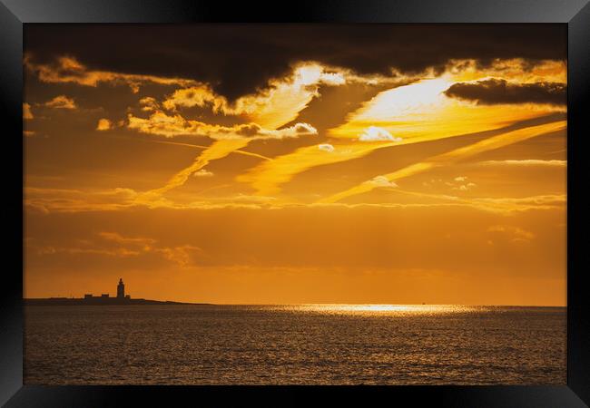 Sunset At Celtic Sea In Ireland Framed Print by Artur Bogacki