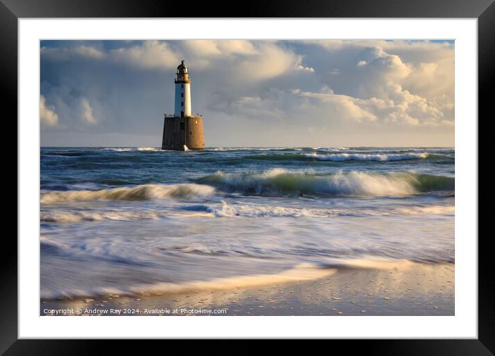 Morning at Rattray Lighthouse Framed Mounted Print by Andrew Ray