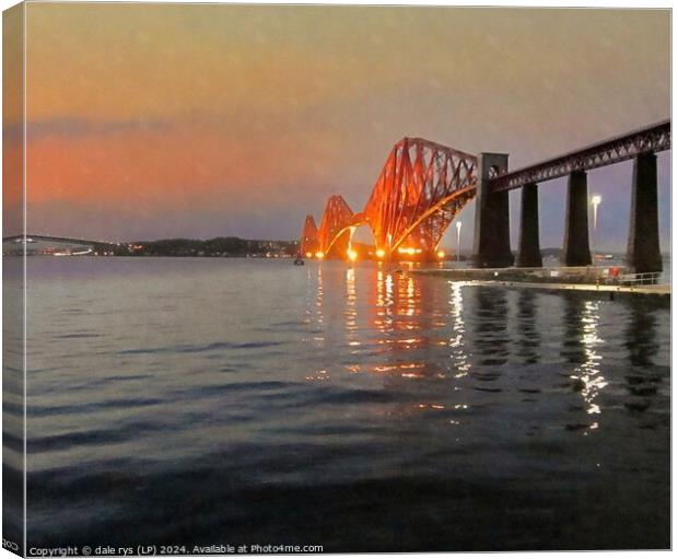 SOUTH QUEENSFERRY Canvas Print by dale rys (LP)