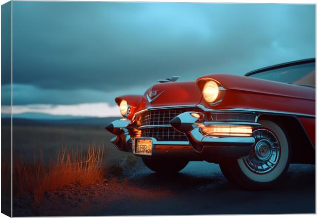 Cadillac Canvas Print by Picture Wizard