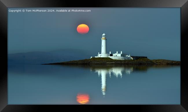 Lismore Lighthouse Framed Print by Tom McPherson