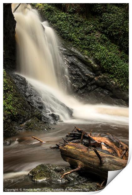 Full Waterfall Print by Ronnie Reffin