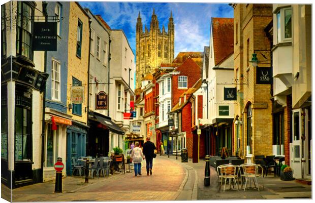 Canterbury Kent Canvas Print by Alison Chambers