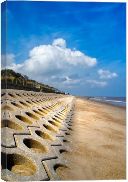 Skegness  Canvas Print by Alison Chambers