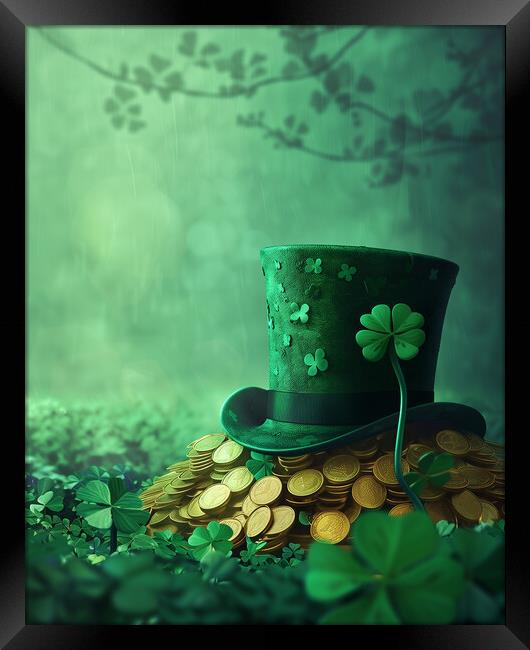 Luck of the Irish Framed Print by T2 