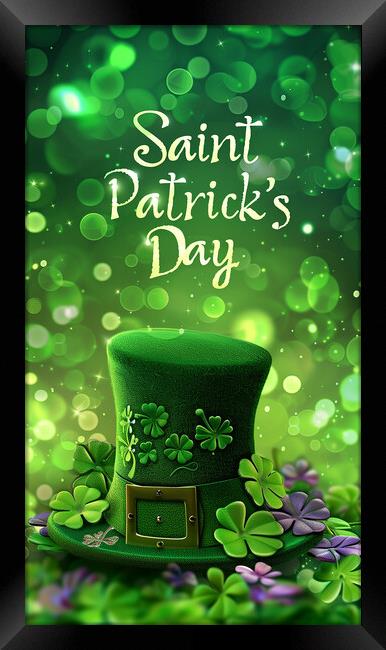 Saint Patrick's Day Framed Print by T2 