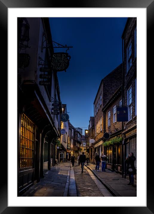 The Shambles Framed Mounted Print by chris smith