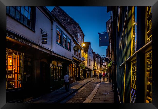The Shambles Framed Print by chris smith