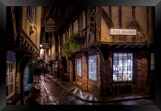 The Shambles Framed Print by chris smith