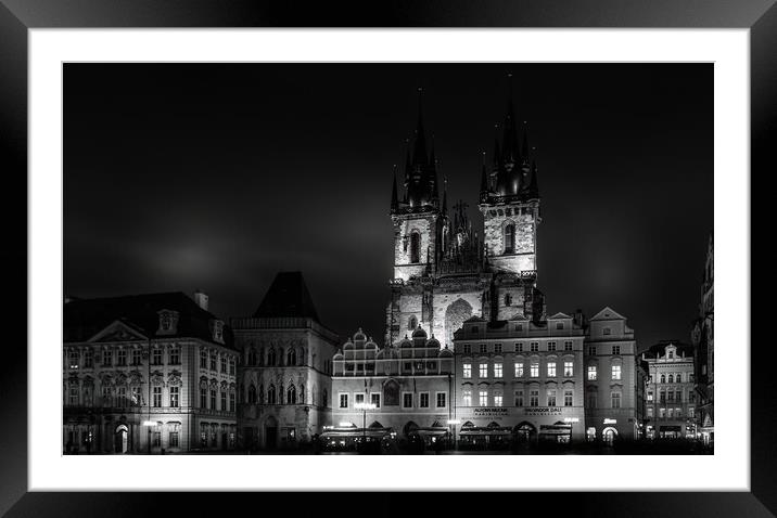 Prague Framed Mounted Print by chris smith