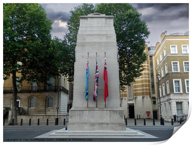 The Cenotaph (City of Westminster) Print by Tom McPherson