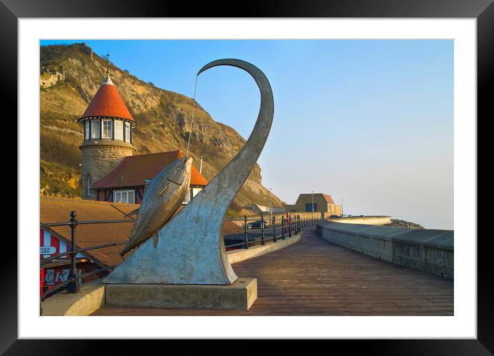 The Tunny Scarborough  Framed Mounted Print by Alison Chambers