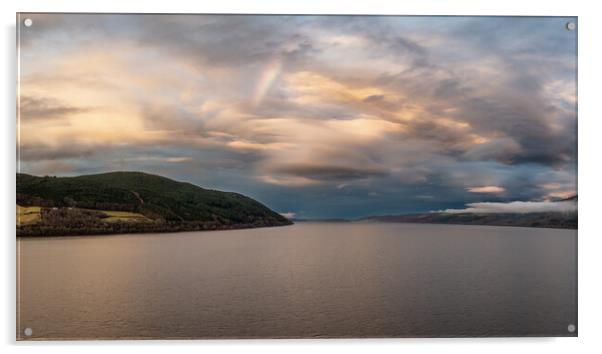 Loch Ness Storm Acrylic by Apollo Aerial Photography