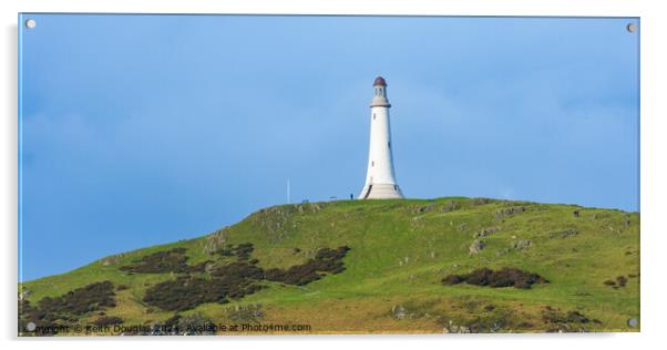 The Hoad Monument, Ulverston (panorama) Acrylic by Keith Douglas