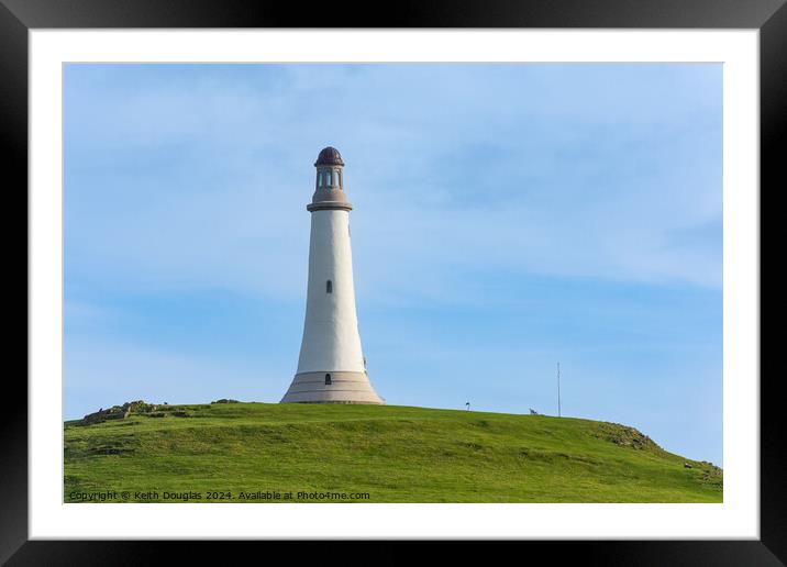 The Hoad Monument, Ulverston Framed Mounted Print by Keith Douglas