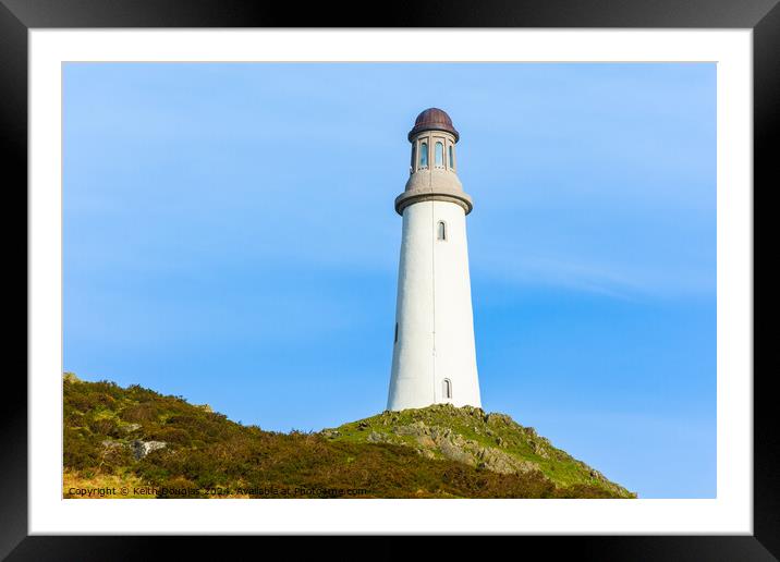 The Hoad Monument, Ulverston Framed Mounted Print by Keith Douglas