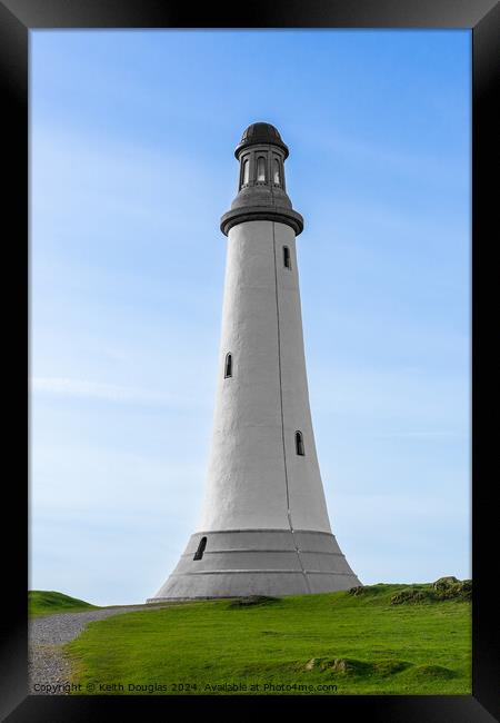 The Hoad Monument, Ulverston (portrait) Framed Print by Keith Douglas