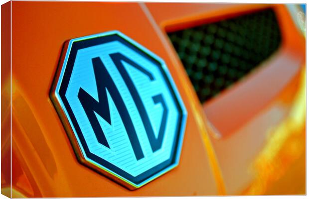 MG Sports Motor Car Canvas Print by Andy Evans Photos