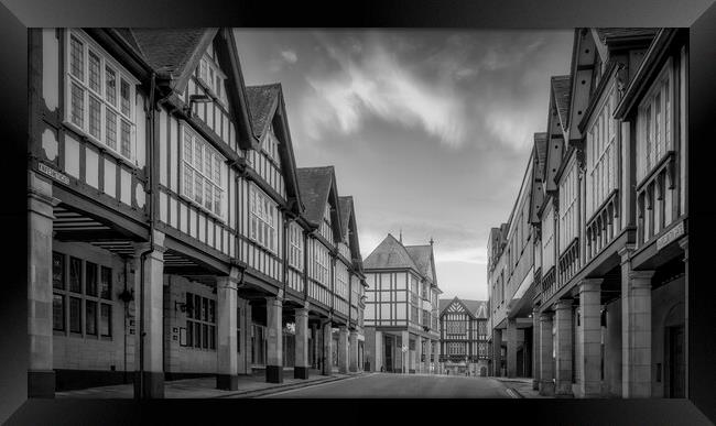 Chesterfield Black and White Framed Print by Tim Hill