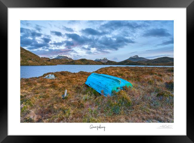 Gone fishing in the Scottish Highlands  Framed Print by JC studios LRPS ARPS