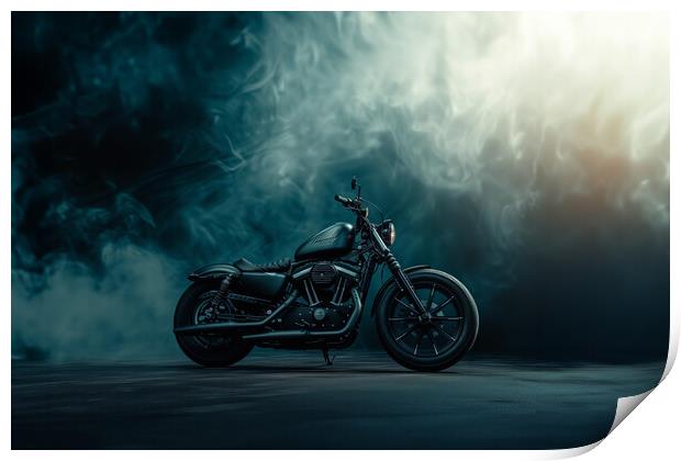 Harley Davidson Print by Picture Wizard