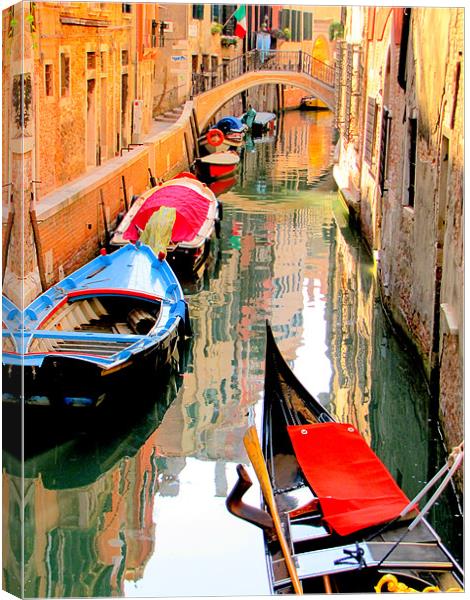 Venice Canvas Print by barbara walsh