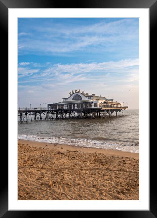 Cleethorpes Pier Framed Mounted Print by Steve Smith