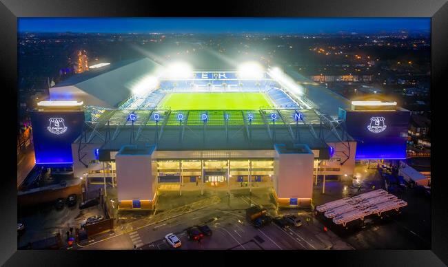 Goodison Park Framed Print by Apollo Aerial Photography
