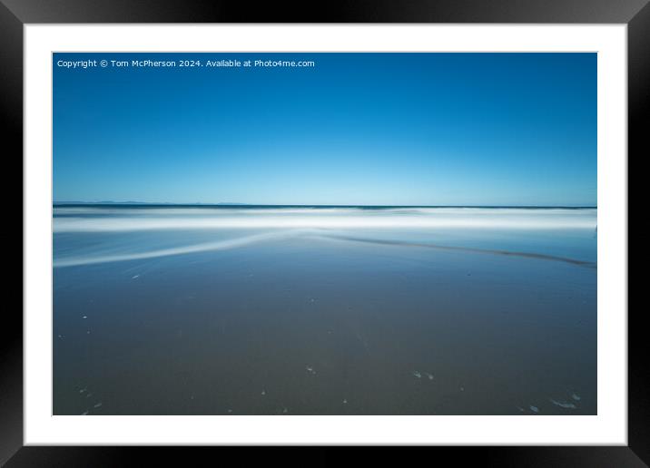 Long Exposure Seascape Framed Mounted Print by Tom McPherson