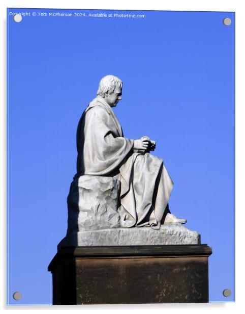  Scott Monument  Acrylic by Tom McPherson