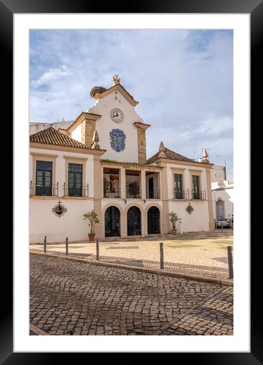 Olhão Old Town Framed Mounted Print by Steve Smith