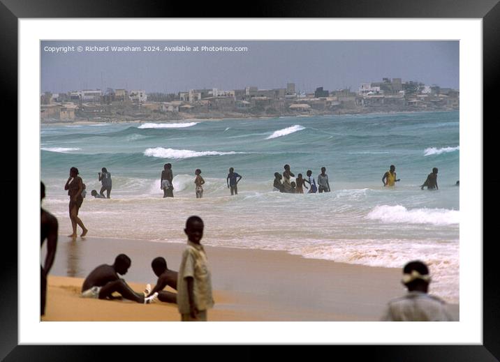 Yoff Senegal Framed Mounted Print by Richard Wareham