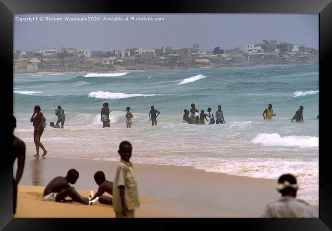 Yoff Senegal Framed Print by Richard Wareham