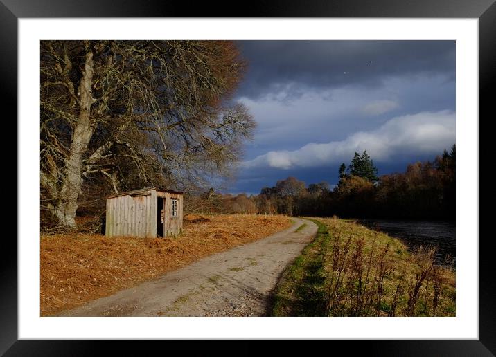 By the River Beauly Framed Mounted Print by Macrae Images