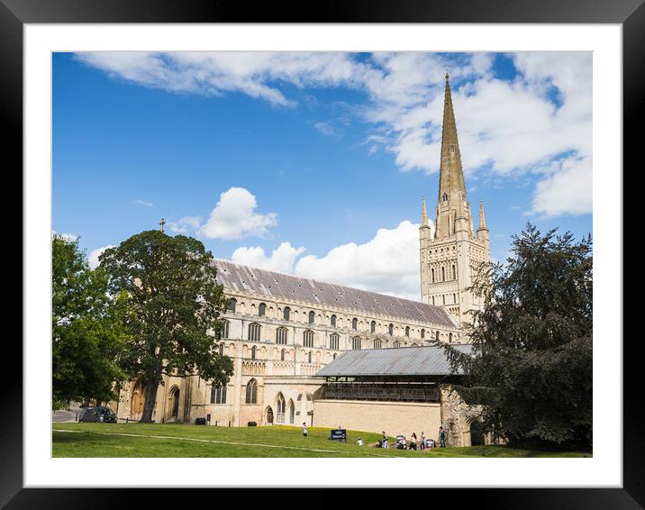Norwich Cathedral entrance Framed Mounted Print by Jason Wells