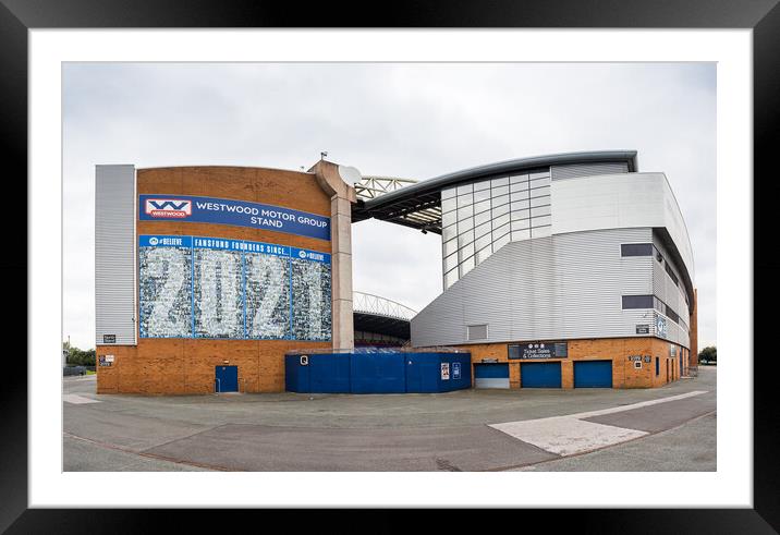 DW Stadium panorama Framed Mounted Print by Jason Wells