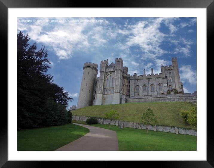 Arundel Castle Framed Mounted Print by Tom McPherson